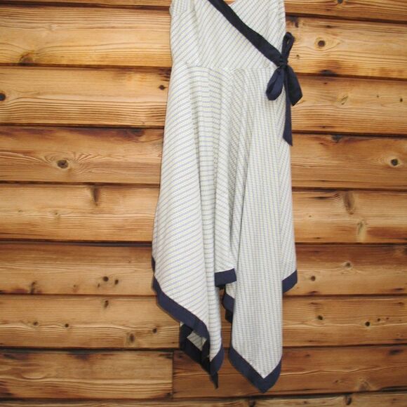 Faux Wrap Handkerchief Dress 4 - Picture 6 of 10